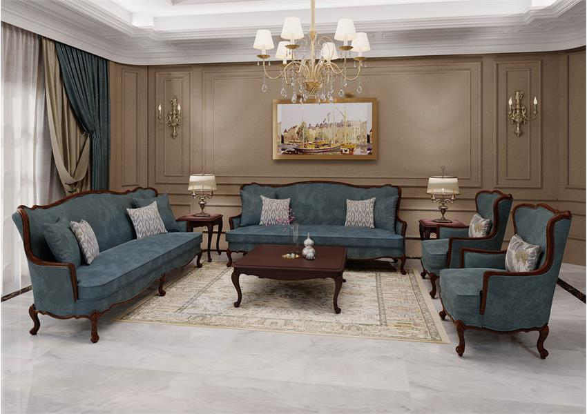 مبل نئوکلاسیک نیلپر مدل دلان نیلپر عکس گالری 4